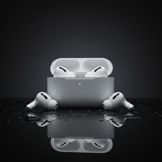 Premium Wireless Earbuds (White)