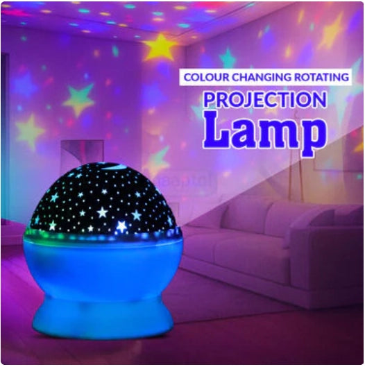 Dynamic rotating LED projector light